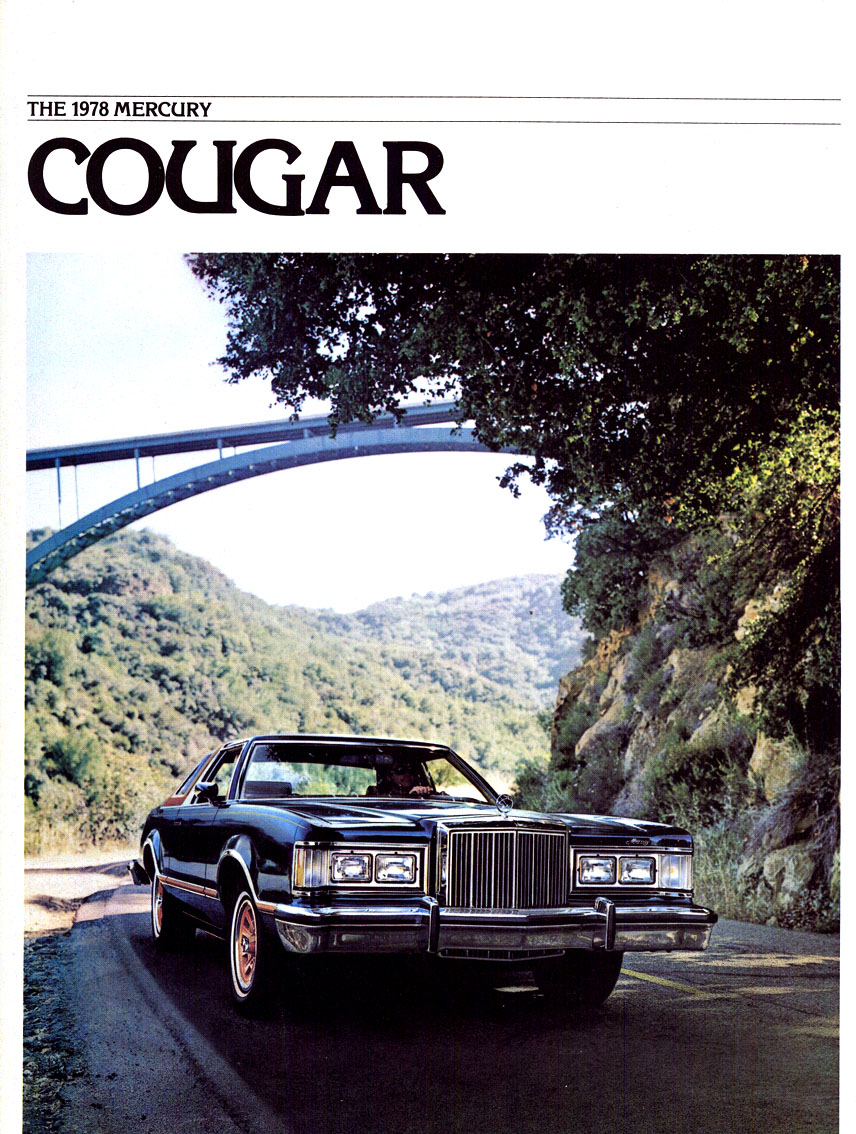 1978 Mercury Cougar Brochure